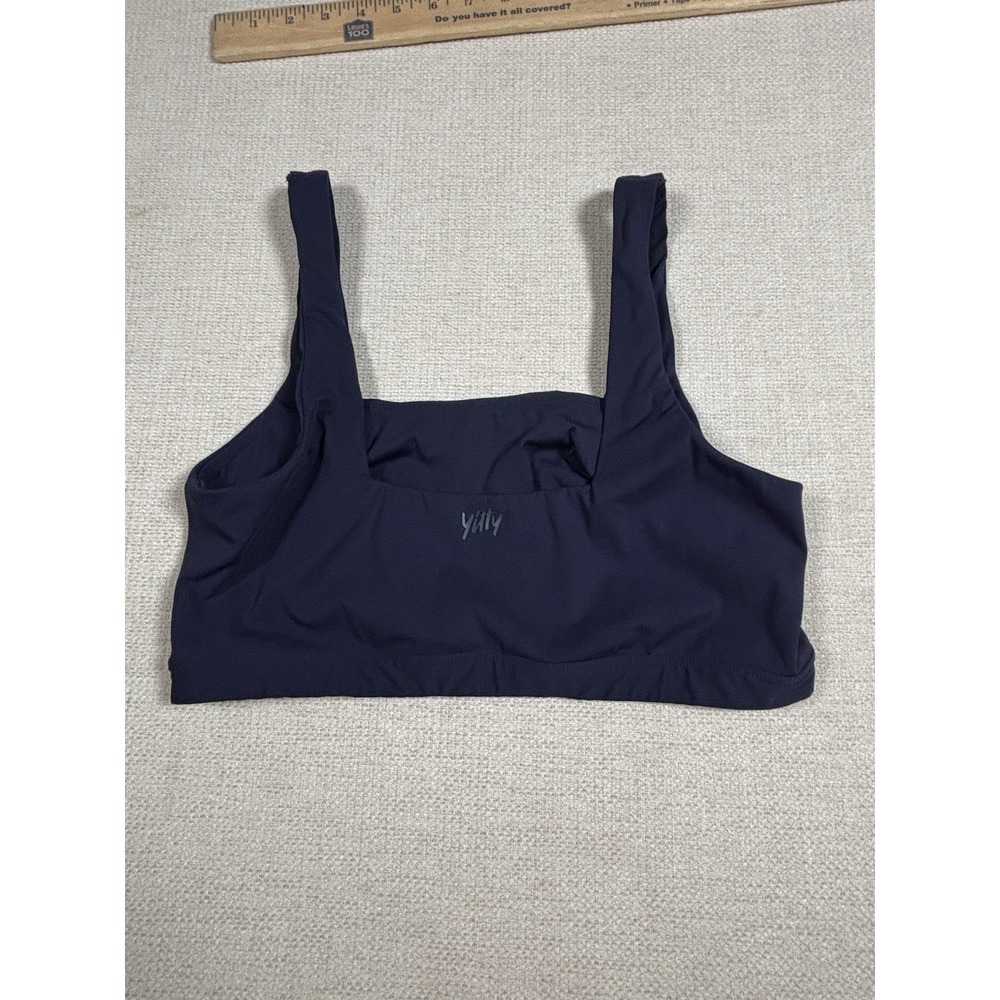 Yitty UltraLift Square Neck Bra Womens Large Deep  Blue